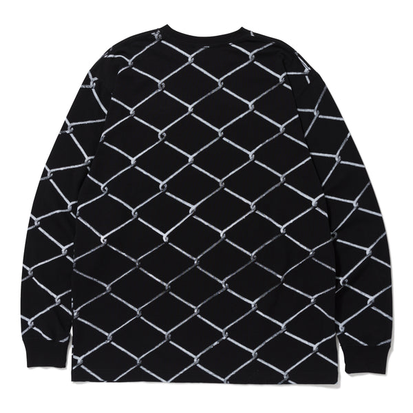 FENCED Long Sleeve T-Shirt, Black