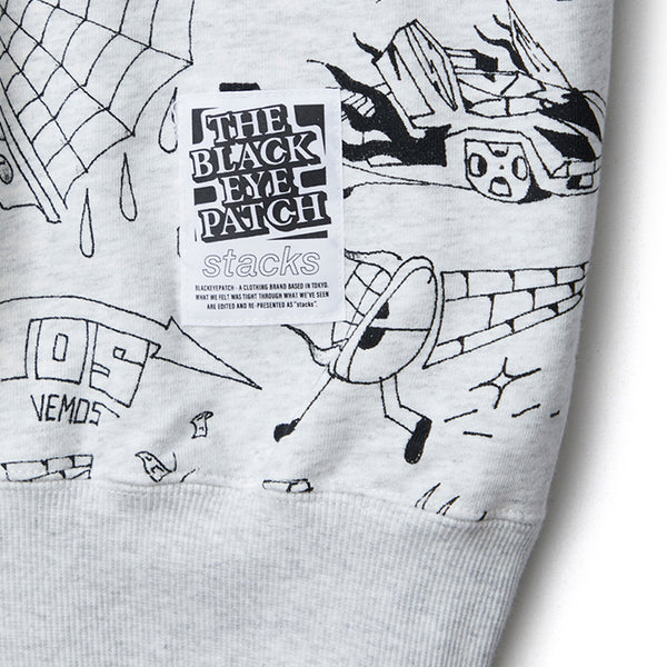 ALEHSY Crew Sweat Ash