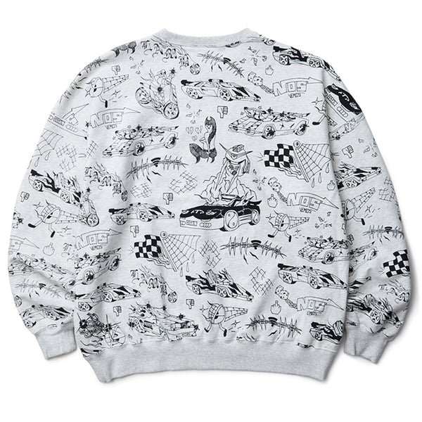 ALEHSY Crew Sweat Ash