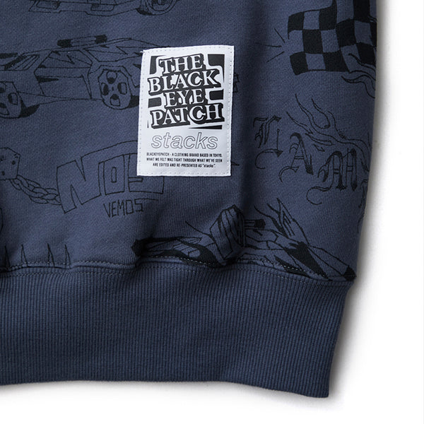 ALEHSY Crew Sweat Navy