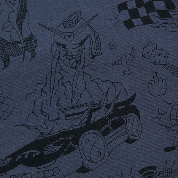 ALEHSY Crew Sweat Navy