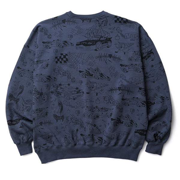ALEHSY Crew Sweat Navy