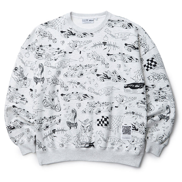 ALEHSY Crew Sweat Ash