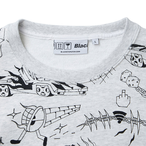 ALEHSY Crew Sweat Ash