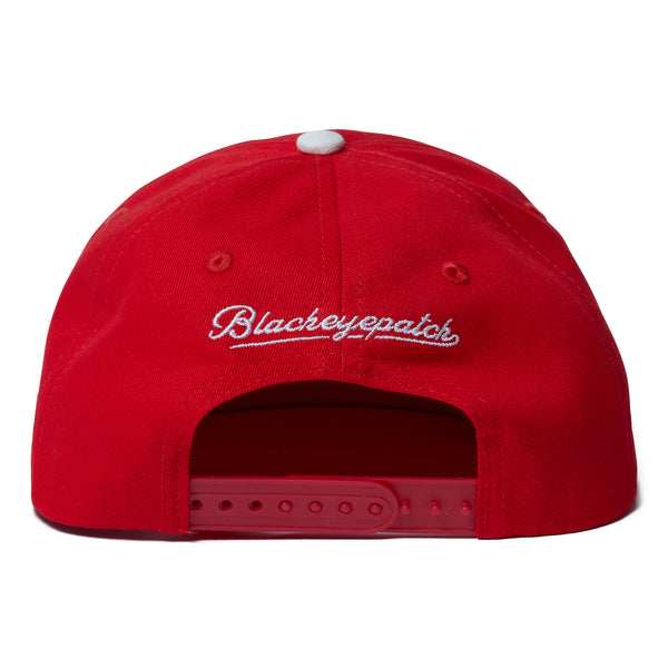 6-Panel Baseball Cap, Red