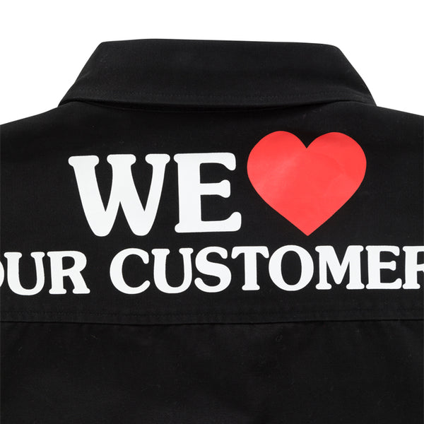 Laundromat Long Sleeve Shirt, Black