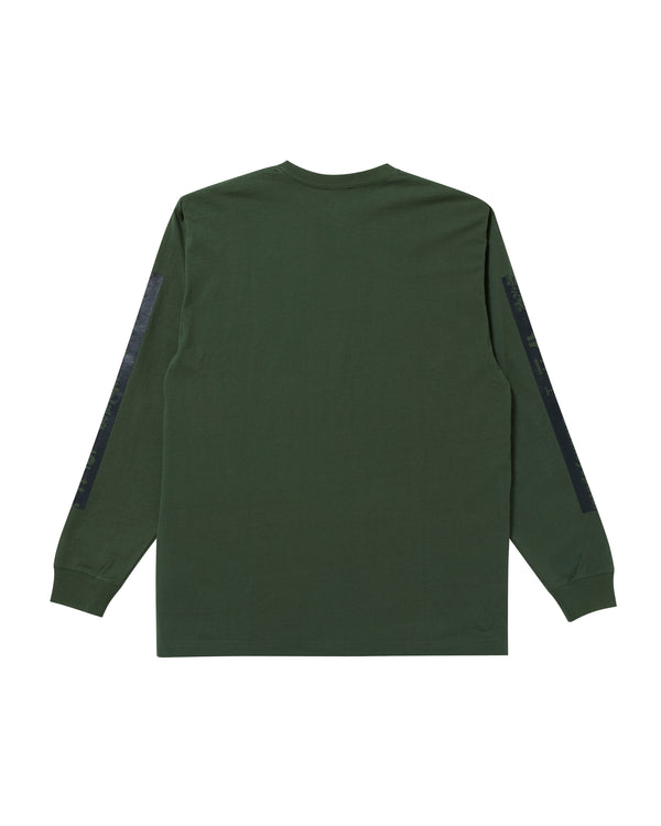 HANDLE WITH CARE L/S TEE OLIVE