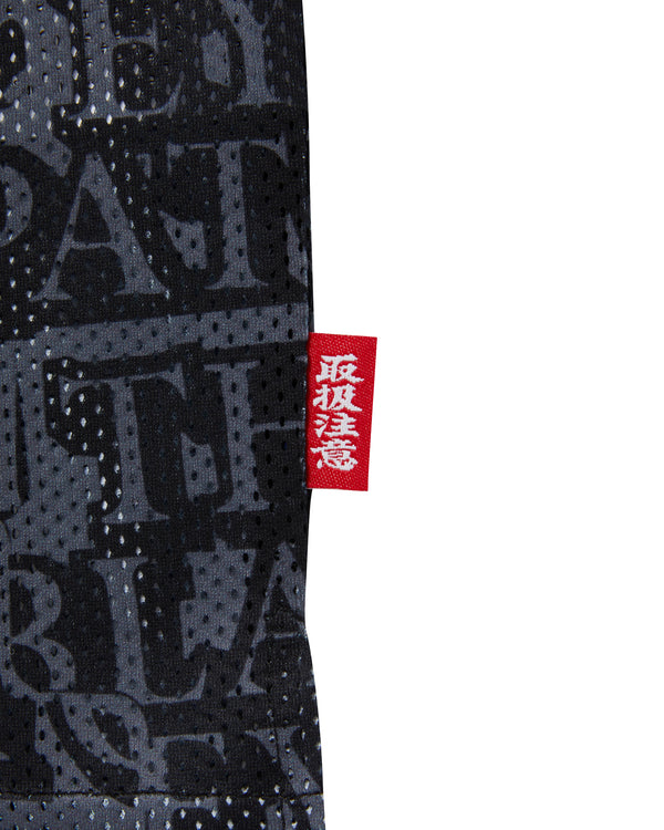 OG LABEL MESH JERSEY BLACK