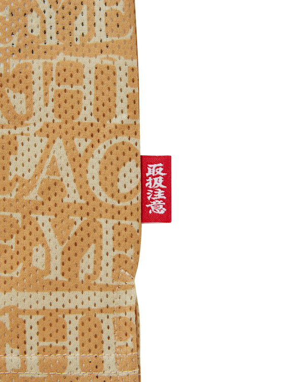 OG LABEL MESH JERSEY BEIGE
