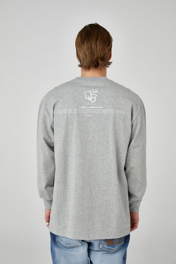 SECT UNO L/S TEE H.GRAY