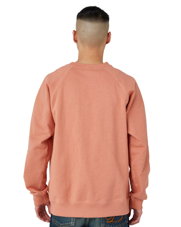 BLACKLETTER CREW SWEAT ORANGE