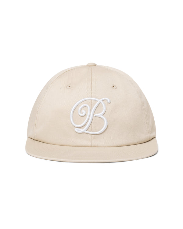 B Emblem Cap, Beige