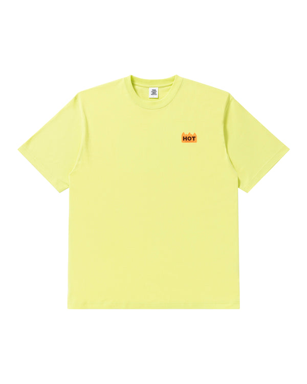 HOT LABEL TEE SAFETY YELLOW