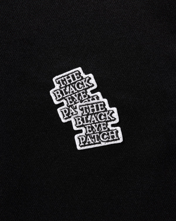 DOUBLE OG LABEL TRACK JERSEY PANTS BLACK