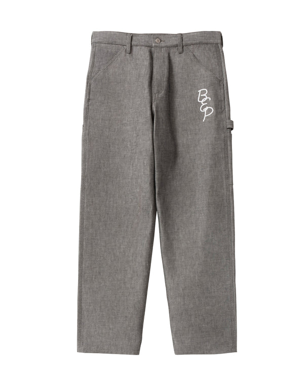 SPORTS SCRIPT SERGE PAINTER JEANS GRAY