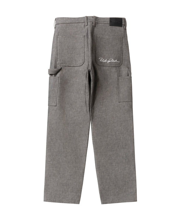 SPORTS SCRIPT SERGE PAINTER JEANS GRAY