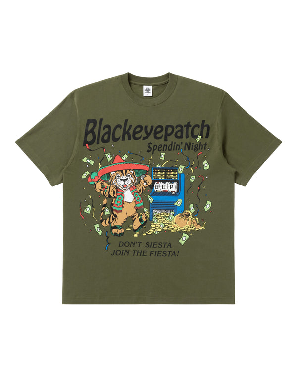 $PENDIN` Night Tee Olive