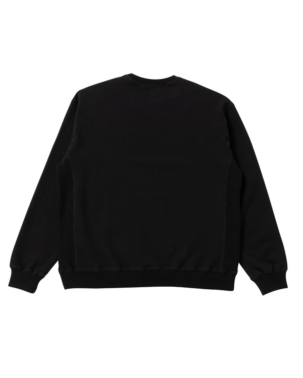 WANGAN LINE CREW SWEAT BLACK