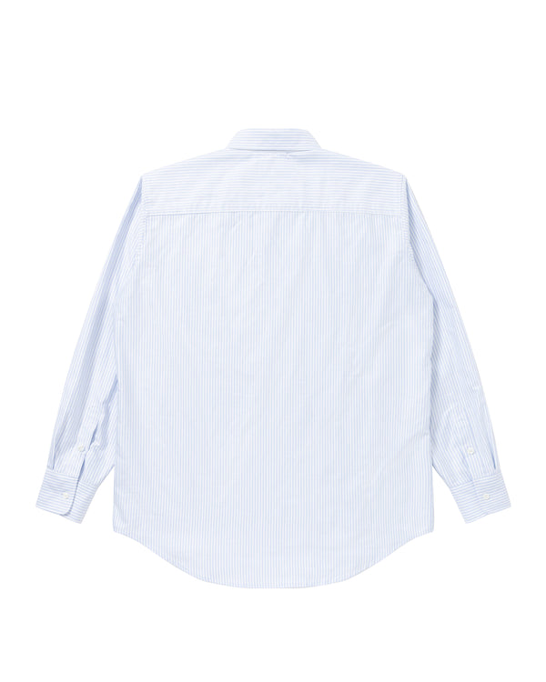 B Emblem Oxford Shirt Stripe