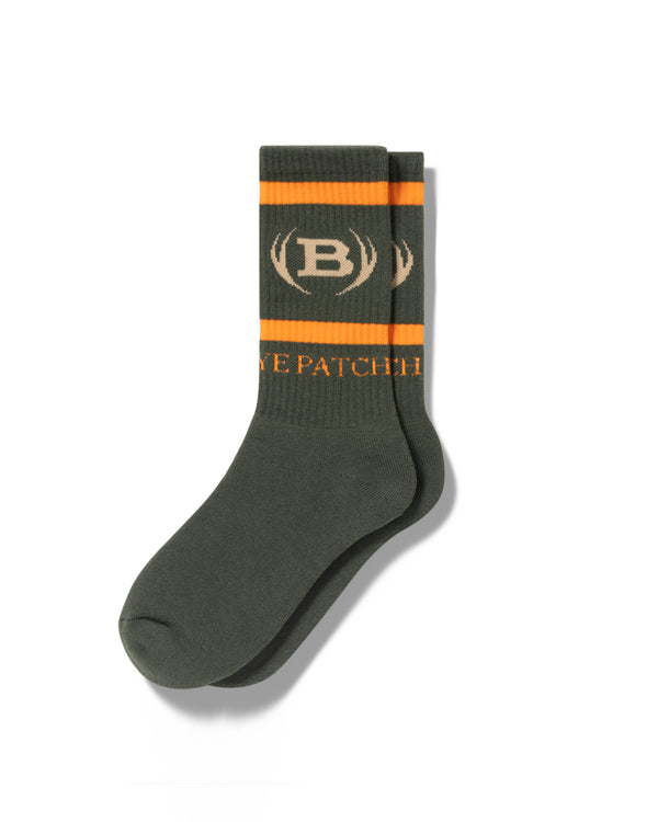 WINGED LOGO SOCKS GREEN