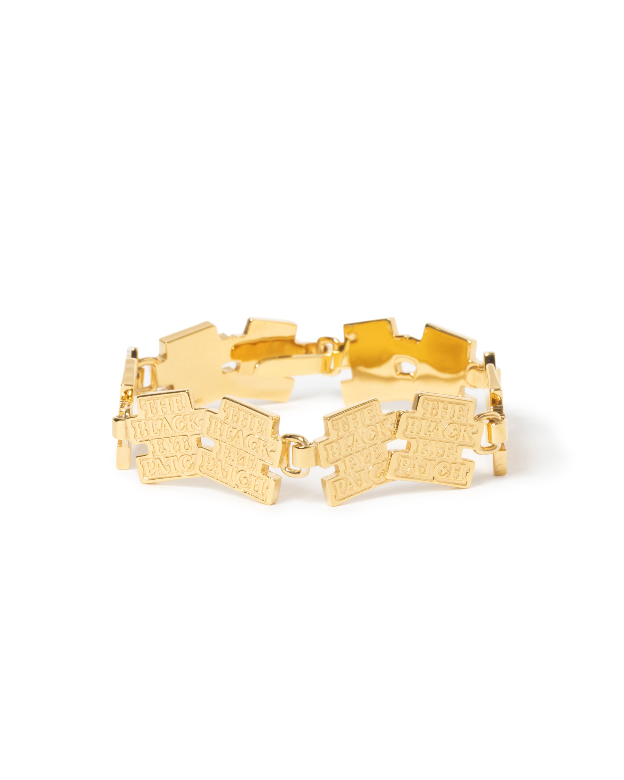 DOUBLE OG LABEL BRACELET GOLD 6link