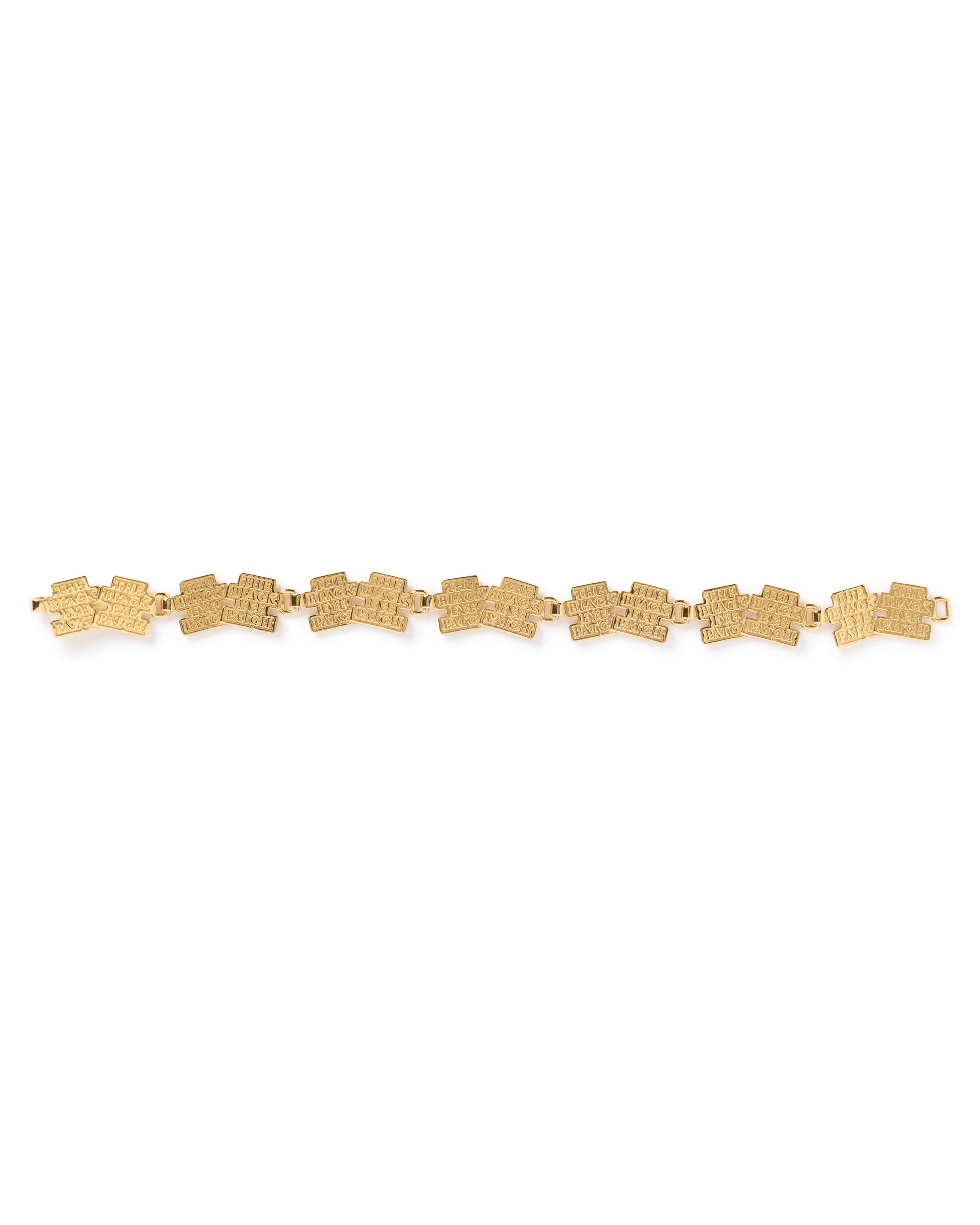 DOUBLE OG LABEL BRACELET GOLD 7link – BlackEyePatch