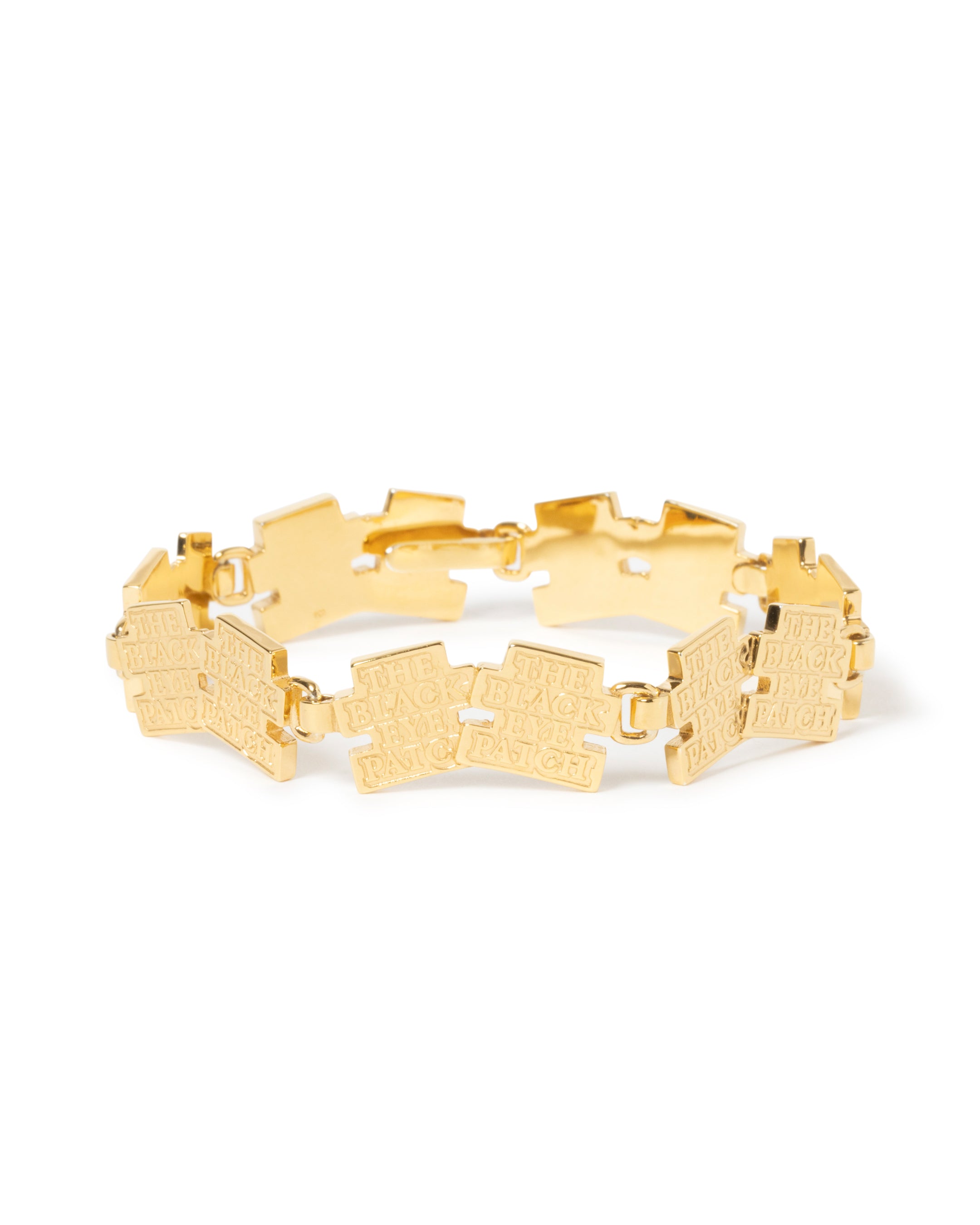 DOUBLE OG LABEL BRACELET GOLD 7link – BlackEyePatch