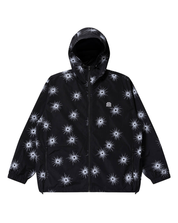 GUNSHOT HOODED JACKET BLACK