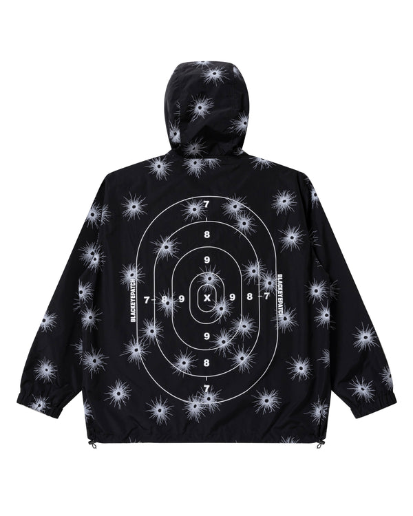 GUNSHOT HOODED JACKET BLACK