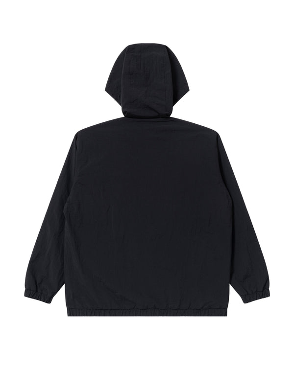 OG LABEL HOODED TRACK JACKET BLACK