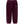 OG Label Piping Velour Track Pants, Burgundy