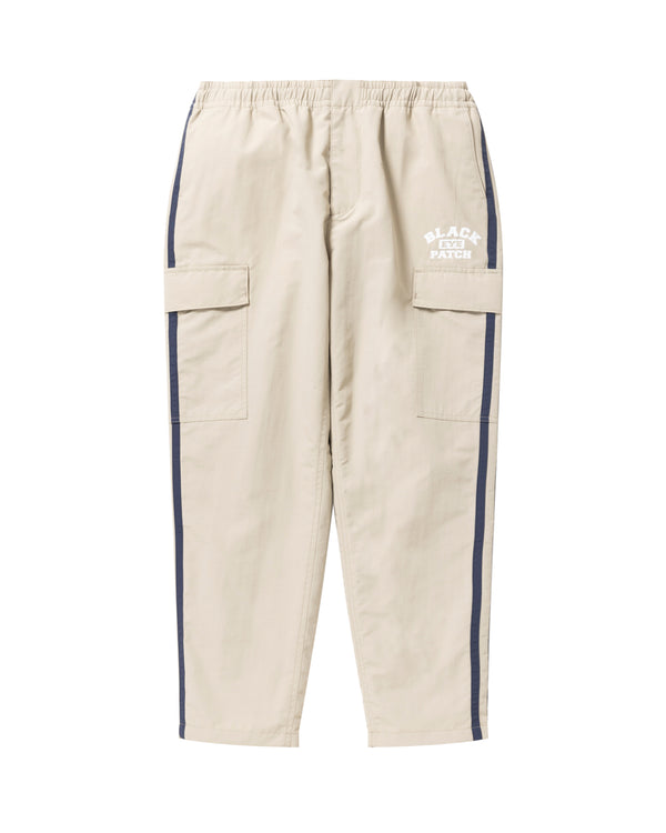 COLLEGE TAPED EASY CARGO PANTS BEIGE