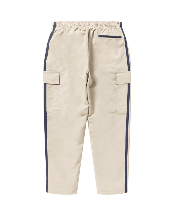 COLLEGE TAPED EASY CARGO PANTS BEIGE