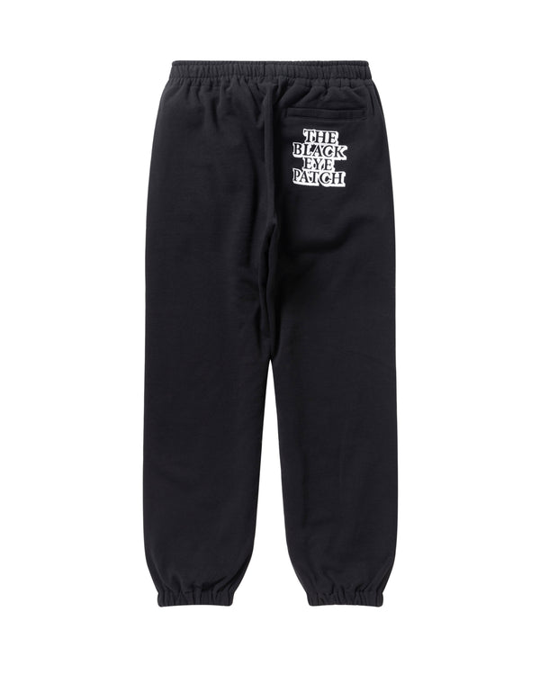 MULTI LOGO SWEAT PANTS BLACK