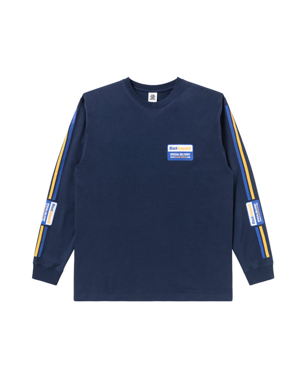 DELIVERYMAN L/S TEE NAVY