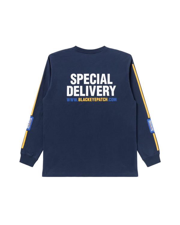 DELIVERYMAN L/S TEE NAVY