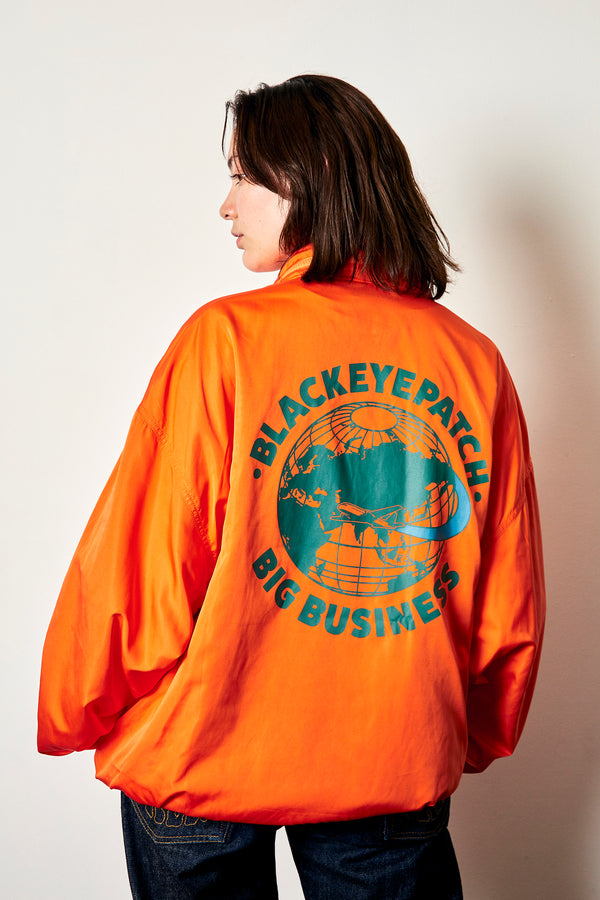 BIG BUSINESS NYLON ANORAK ORANGE