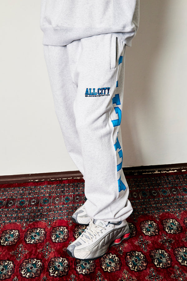 ALL CITY SWEAT PANTS ASH