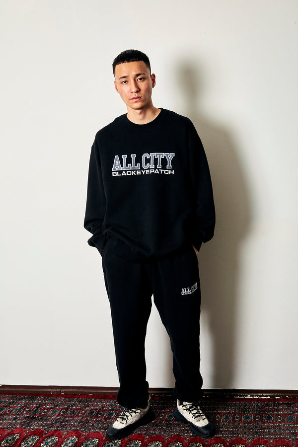 ALL CITY SWEAT PANTS BLACK