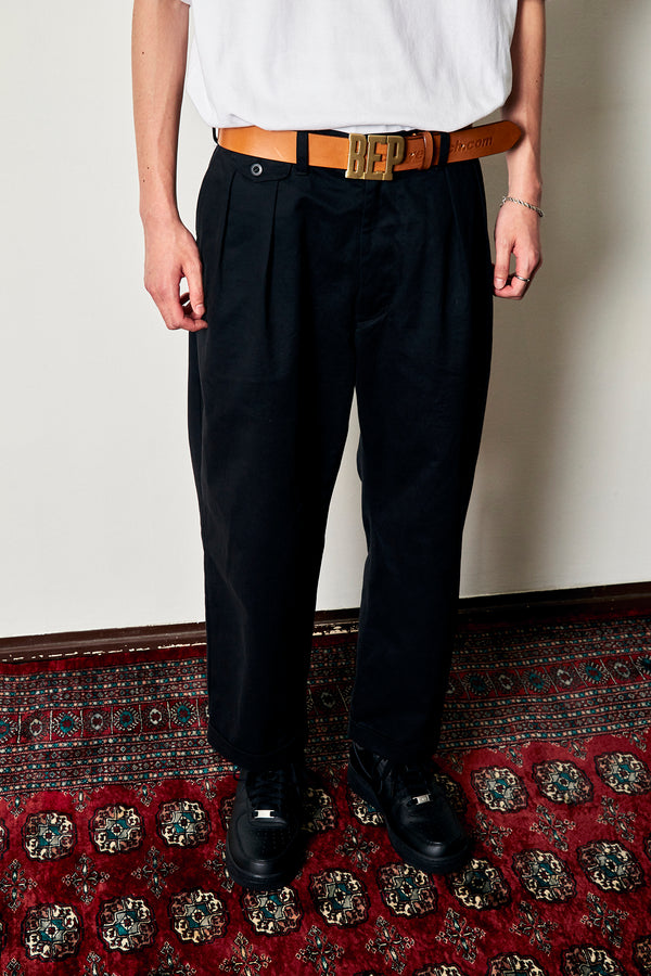 ALL CITY TWO-TUCK CHINO NAVY