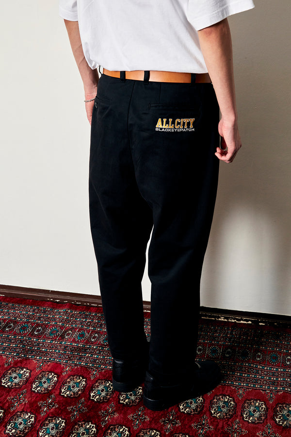 ALL CITY TWO-TUCK CHINO NAVY