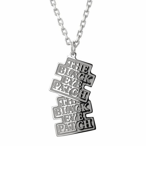 BEP001 "DOUBLE OG LABEL PENDANT" SILVER
