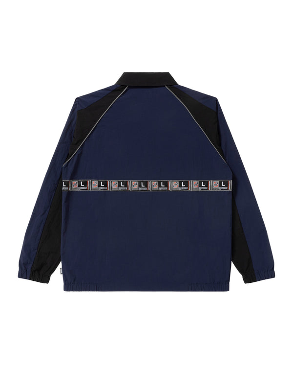 TCDS NYLON TRACK JACKET NAVY-BLACK