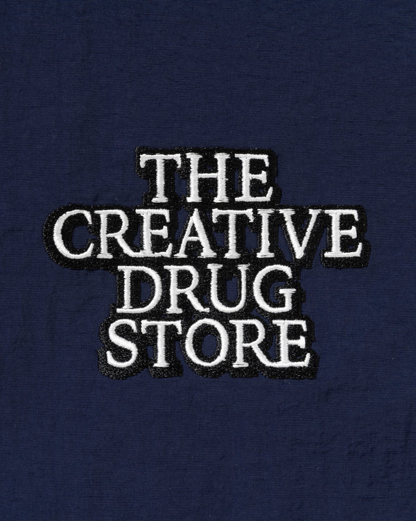 TCDS NYLON TRACK JACKET NAVY-BLACK