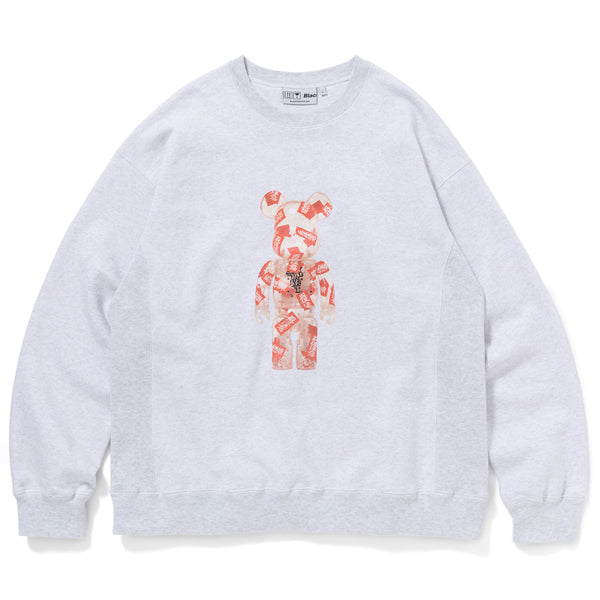 HANDLE WITH CARE BEAR CREW SWEAT ASH