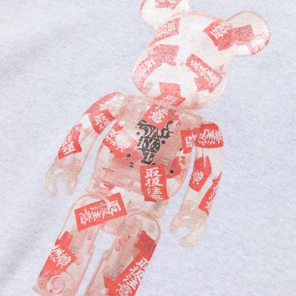 HANDLE WITH CARE BEAR CREW SWEAT ASH