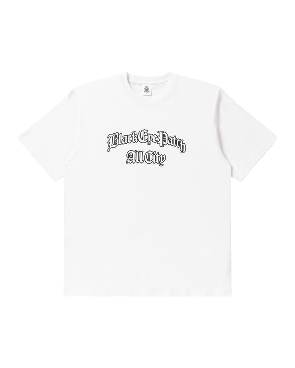 BLACKLETTER TEE WHITE