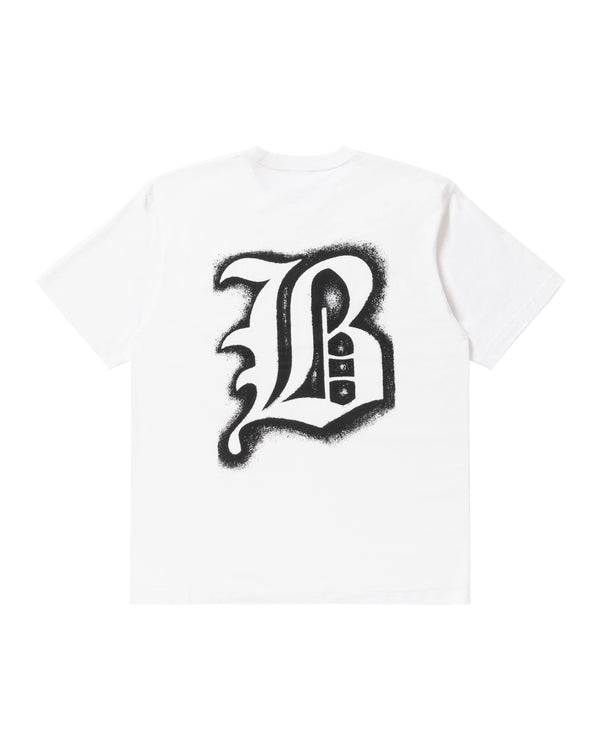 BLACKLETTER TEE WHITE