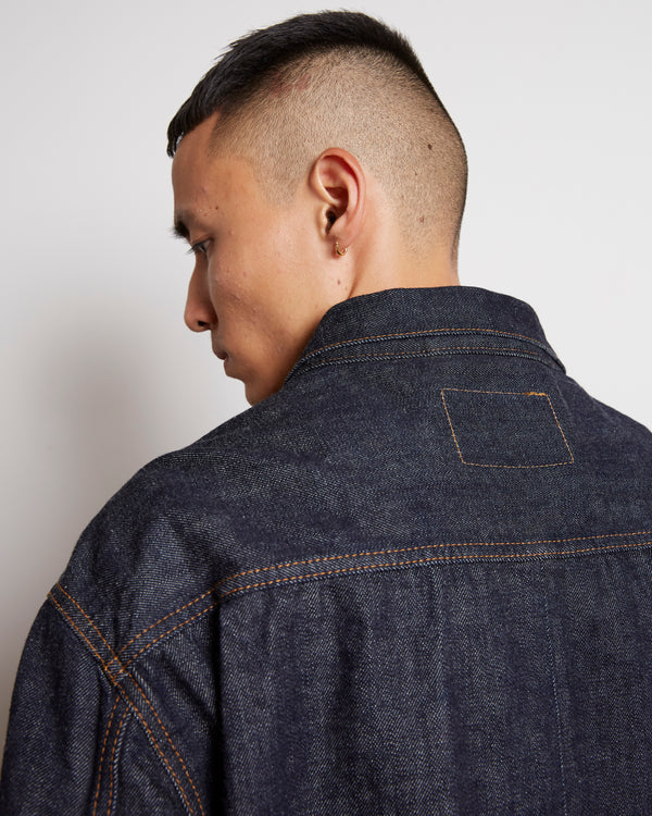 Kamon Denim Jacket Indigo