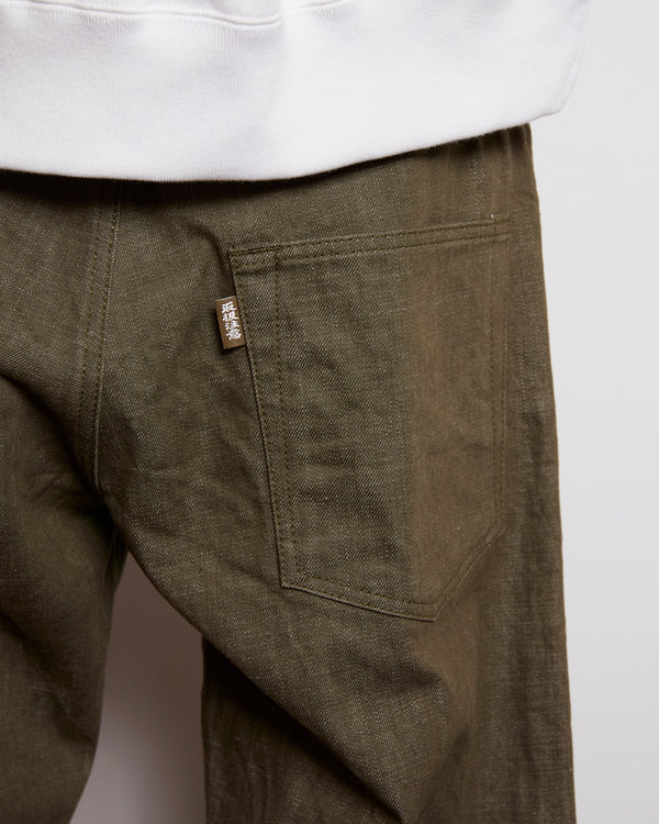 REGULAR DENIM OLIVE